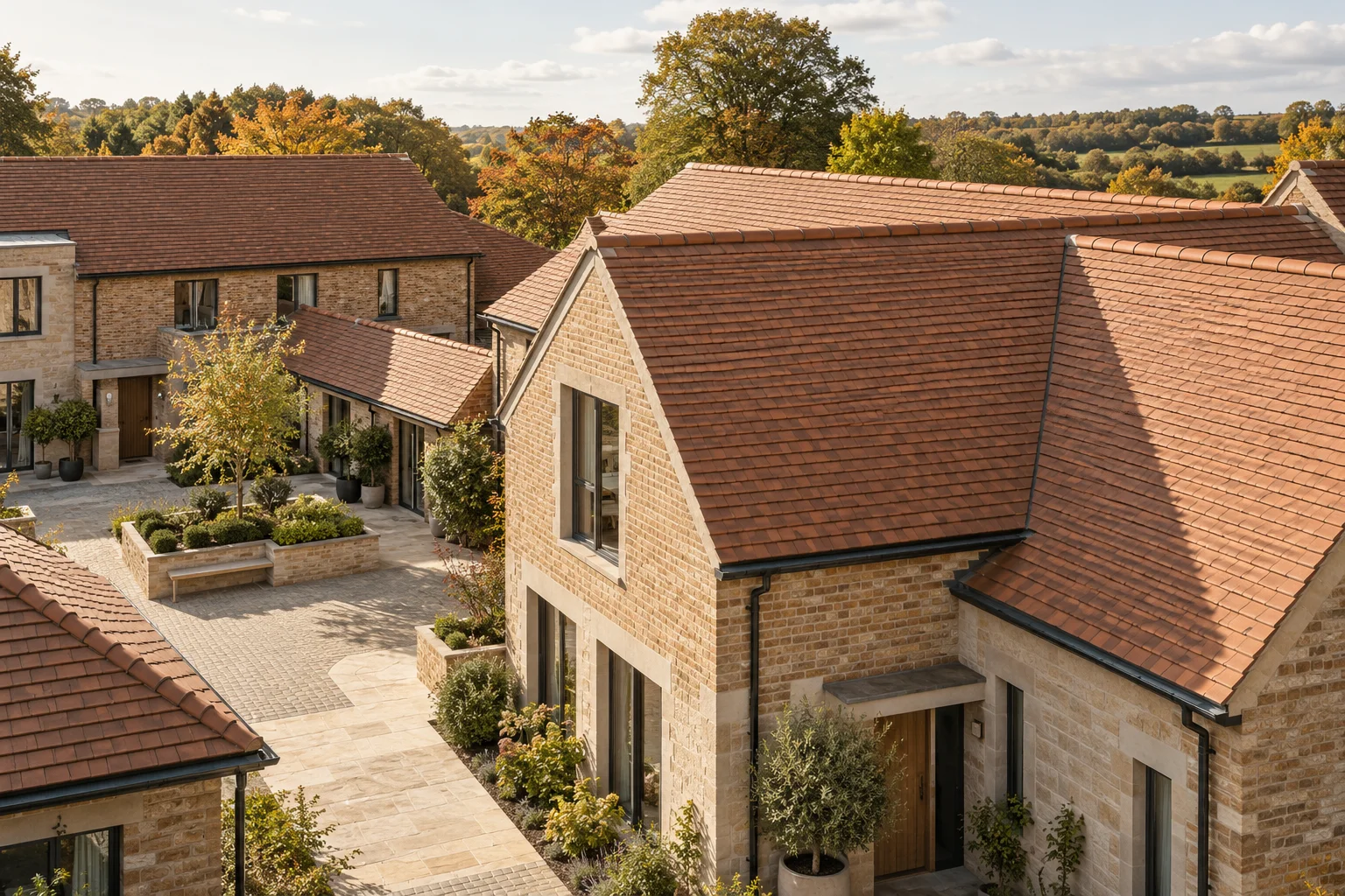 Tiles or slate: start with the whole roof.
